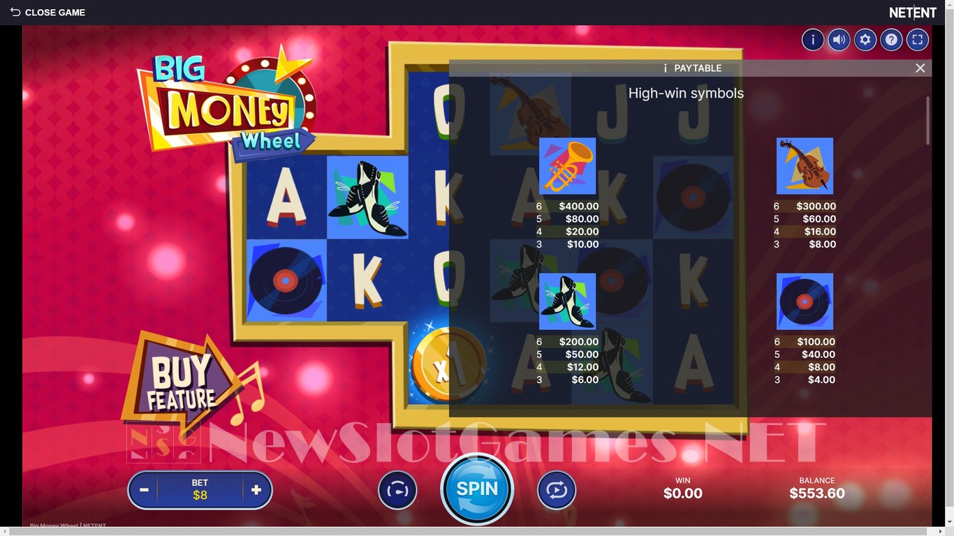 Big Money Wheel Slot Slot Image in Demo - pic. 12