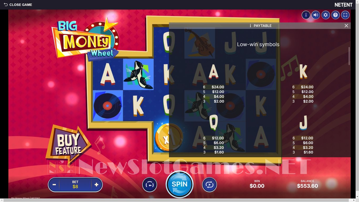 Big Money Wheel Slot Slot Image in Demo - pic. 13