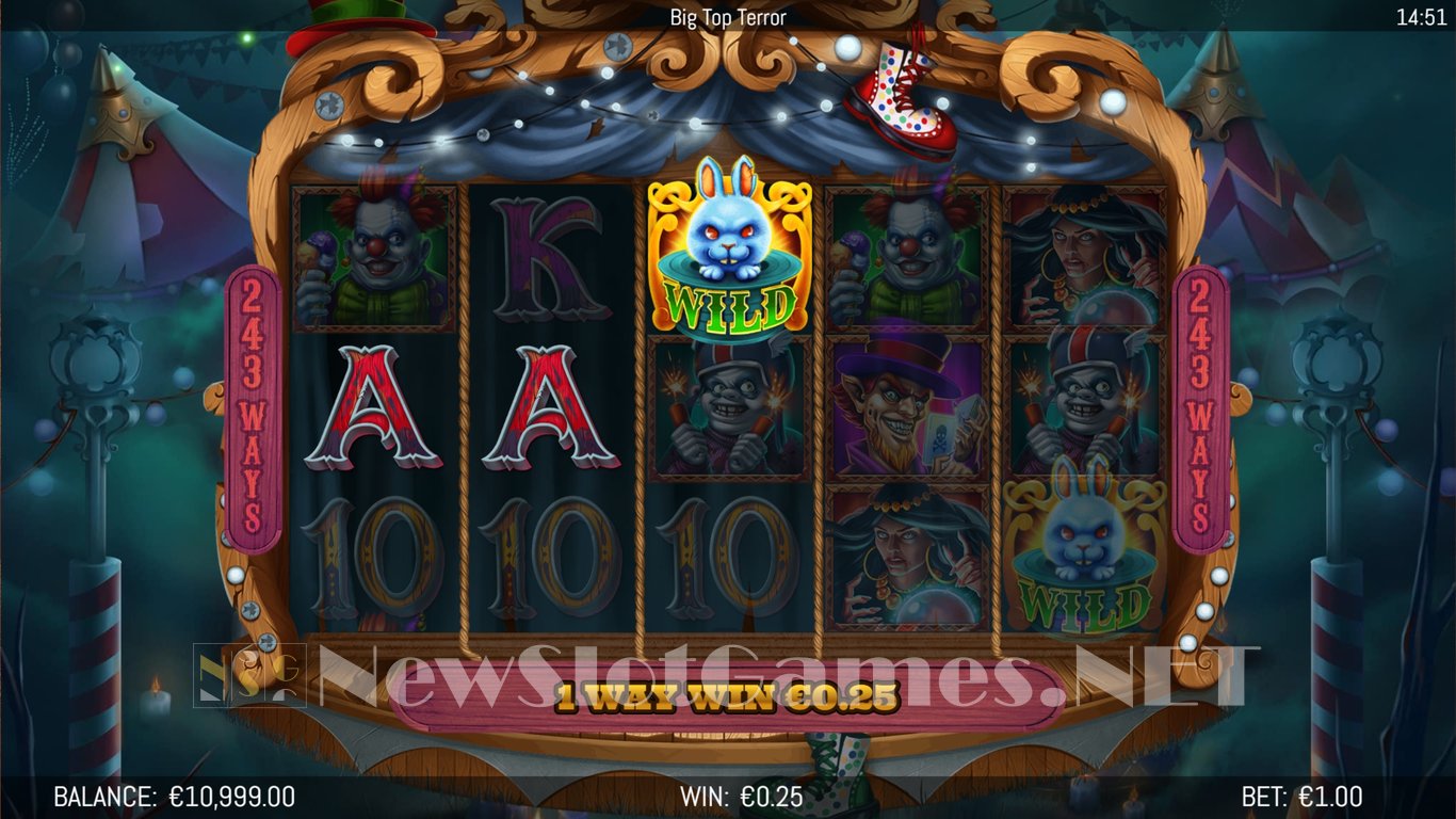 Big Top Terror Slot Slot Image in Demo - pic. 2