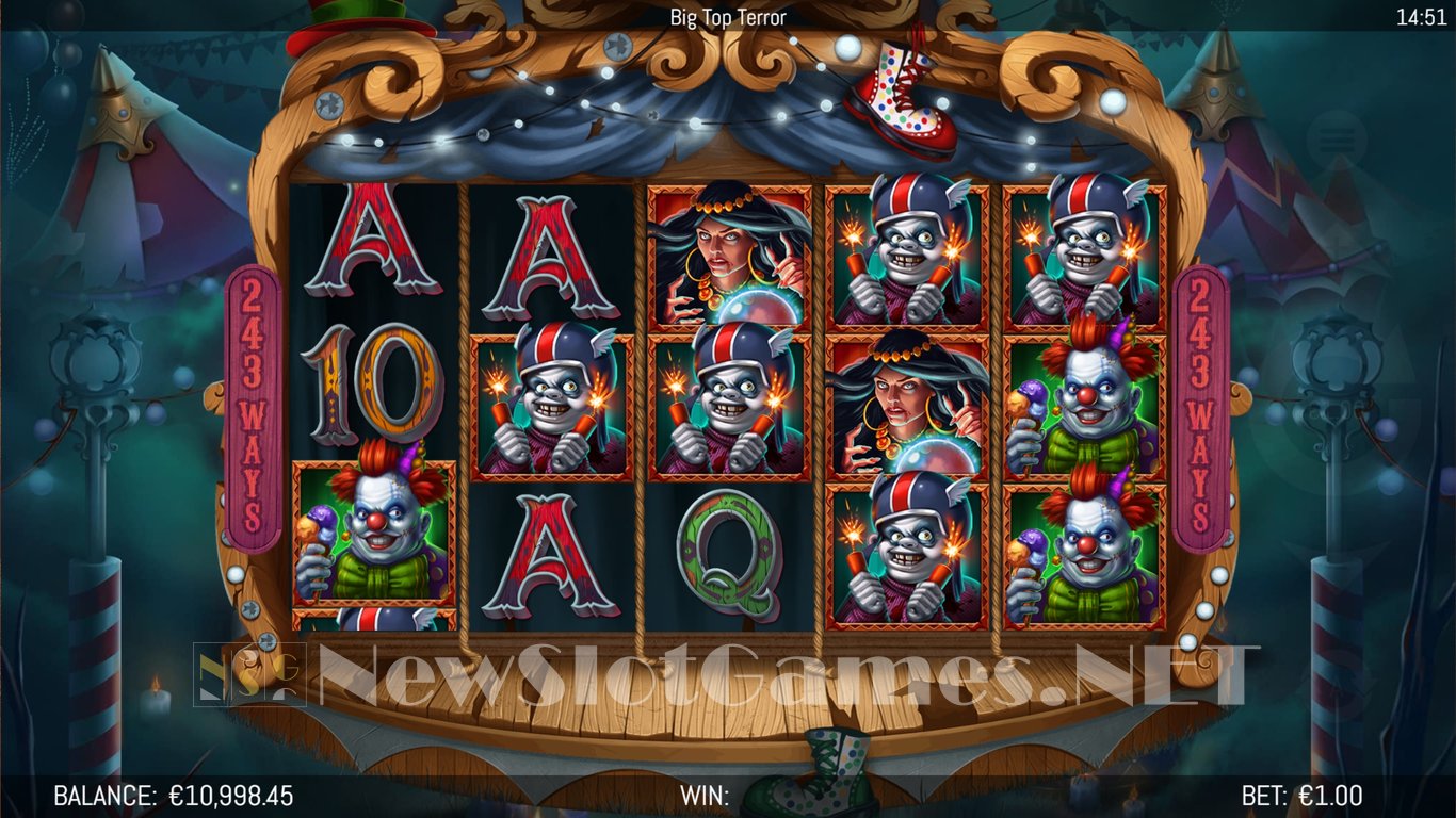 Big Top Terror Slot Slot Image in Demo - pic. 3