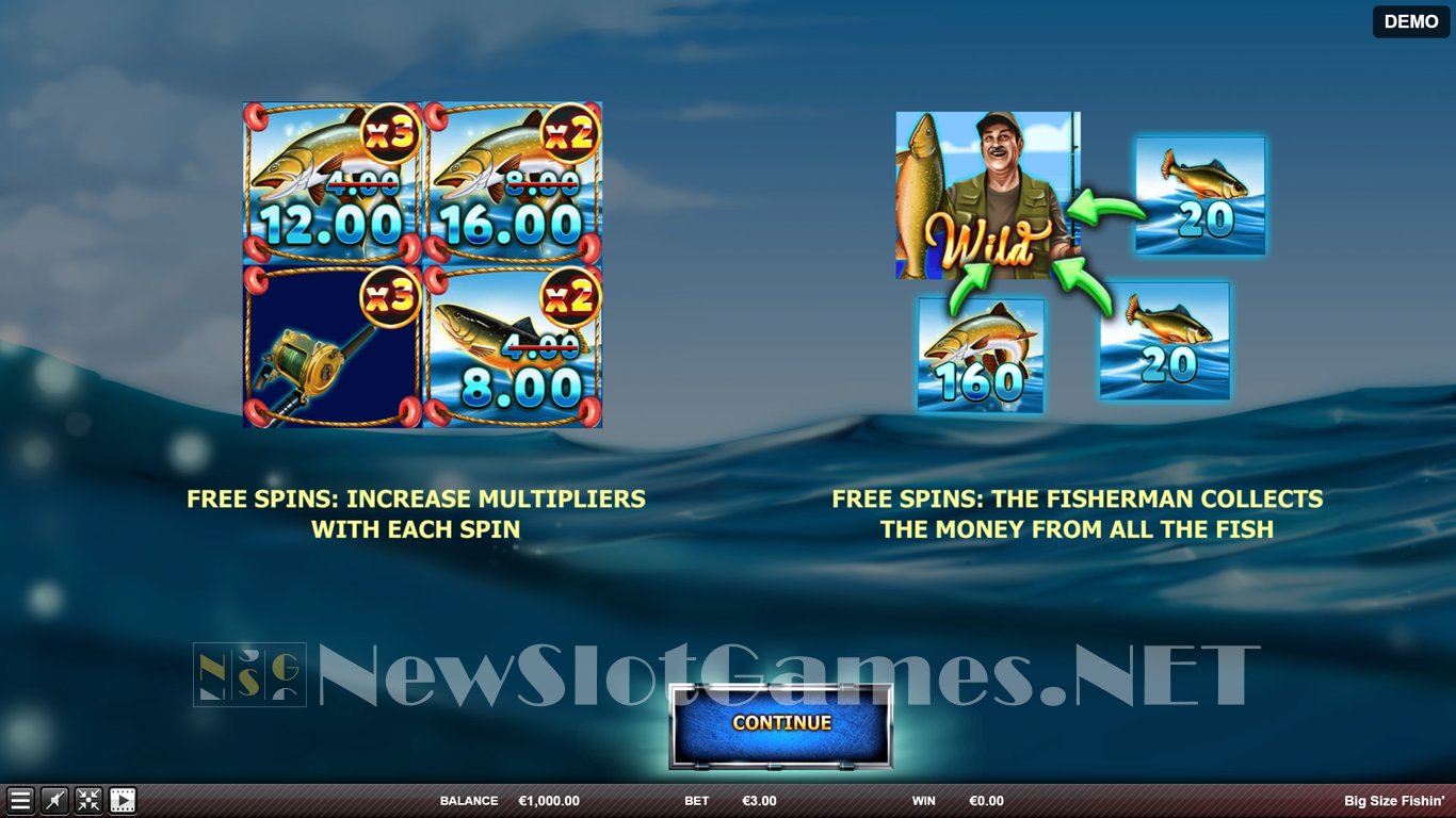 Bigger Size Fishin Slot Demo Image