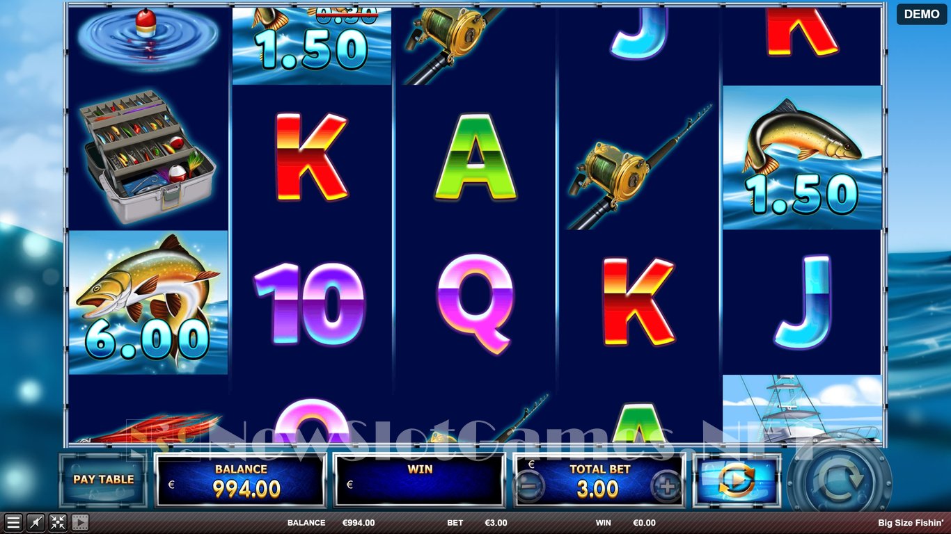 Bigger Size Fishin Slot Slot Image in Demo - pic. 2