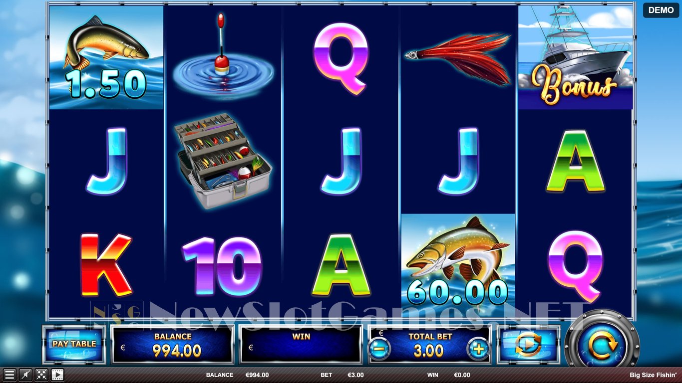 Bigger Size Fishin Slot Slot Image in Demo - pic. 3