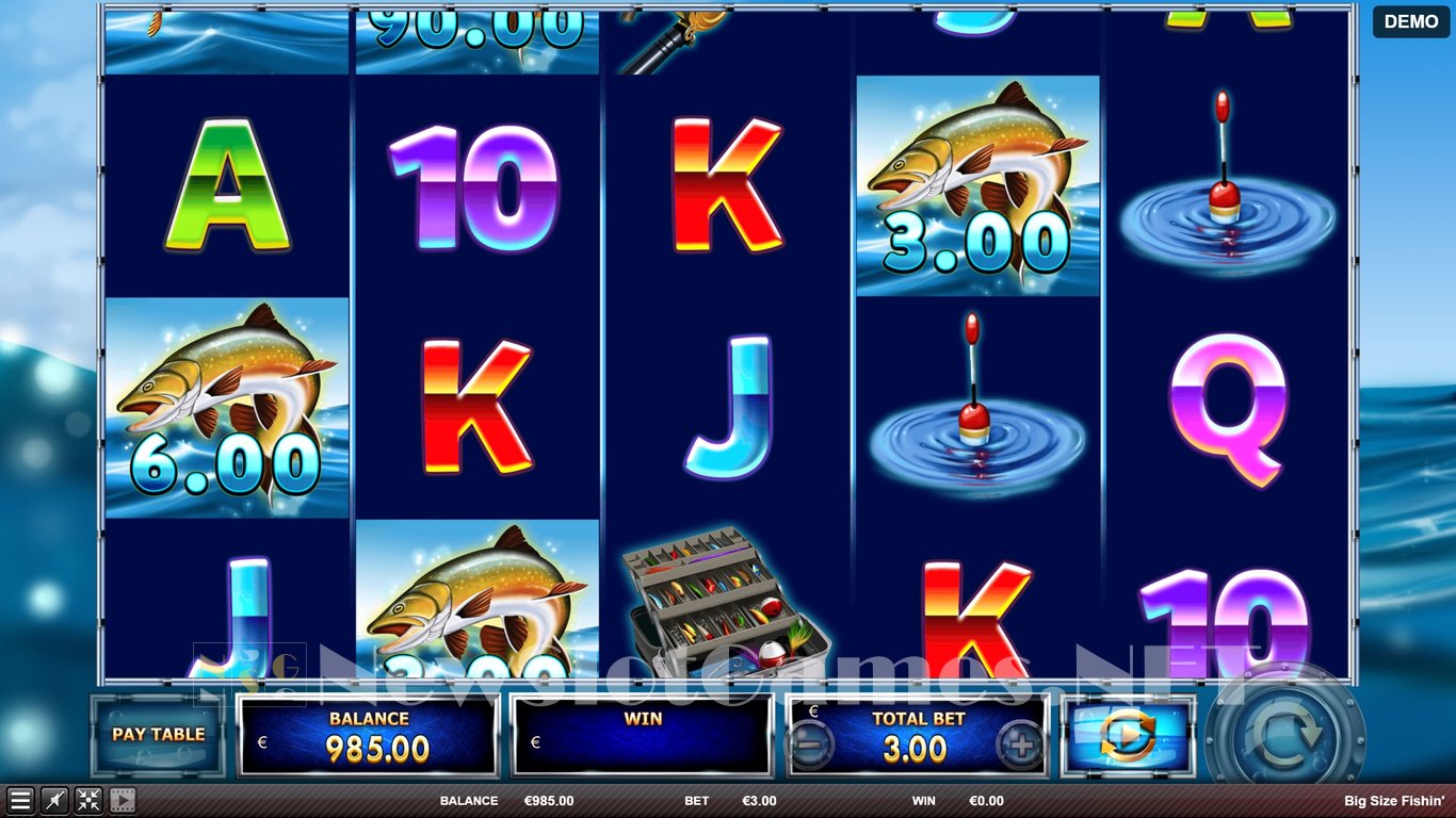 Bigger Size Fishin Slot Slot Image in Demo - pic. 5