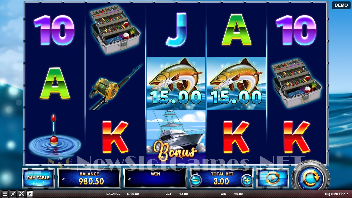 Bigger Size Fishin Slot Slot Image in Demo - pic. 7