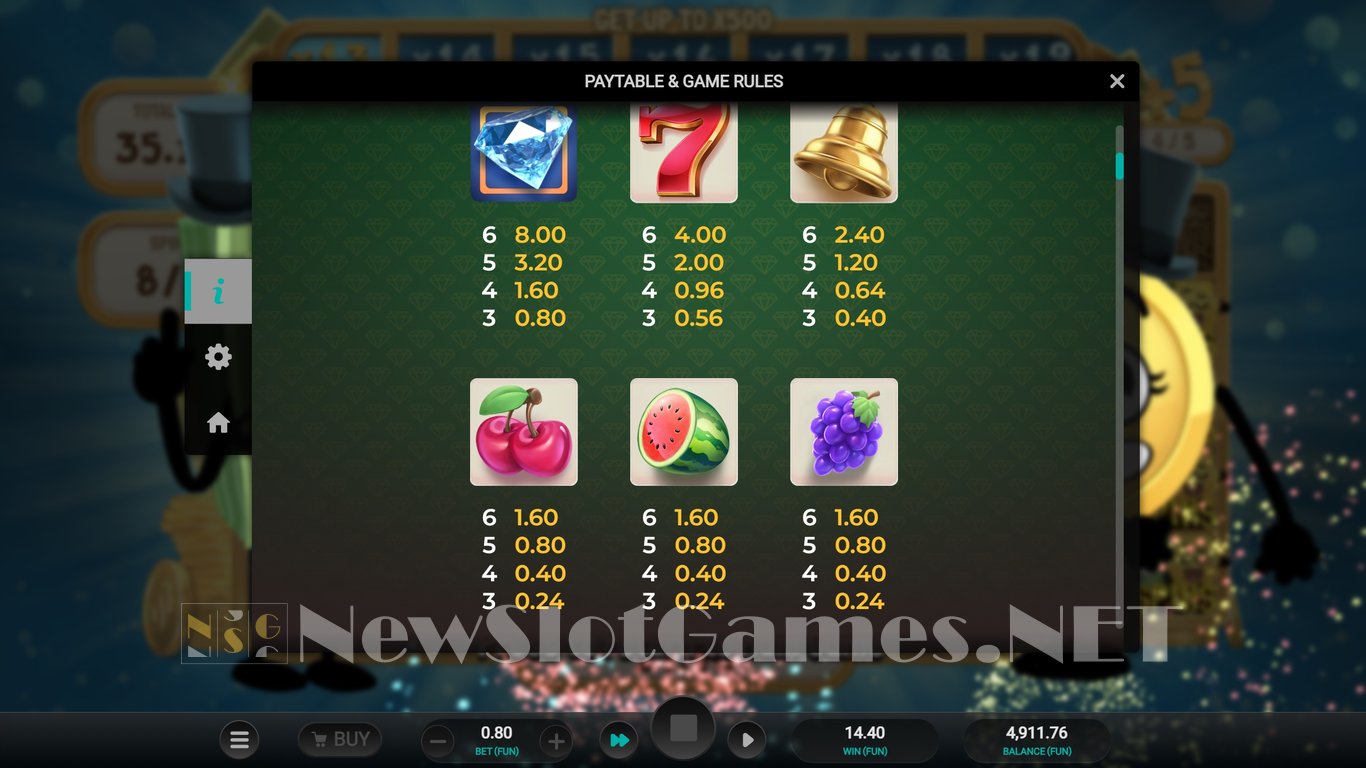 Bill & Coin Slot Slot Image in Demo - pic. 9