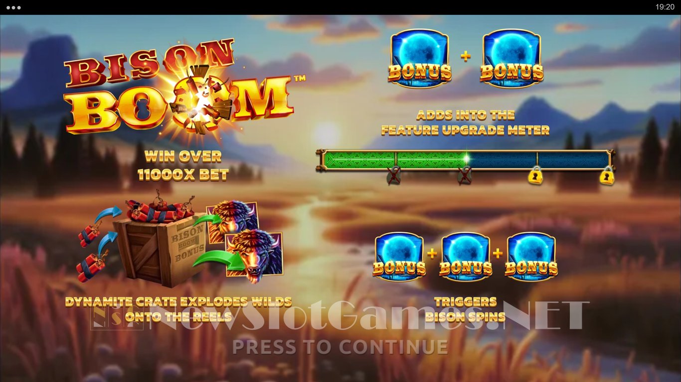 Bison Boom Slot Demo Image