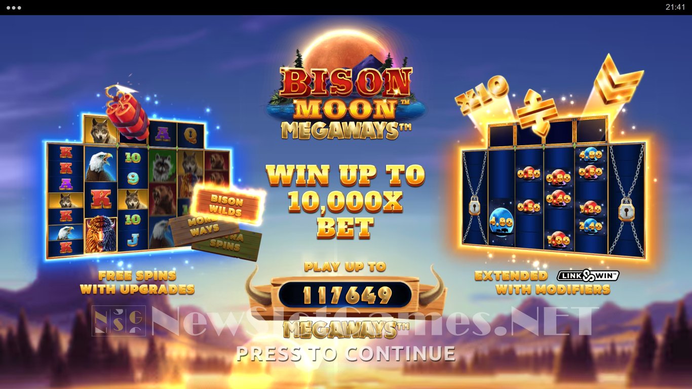 Bison Moon Megaways Slot Demo Image