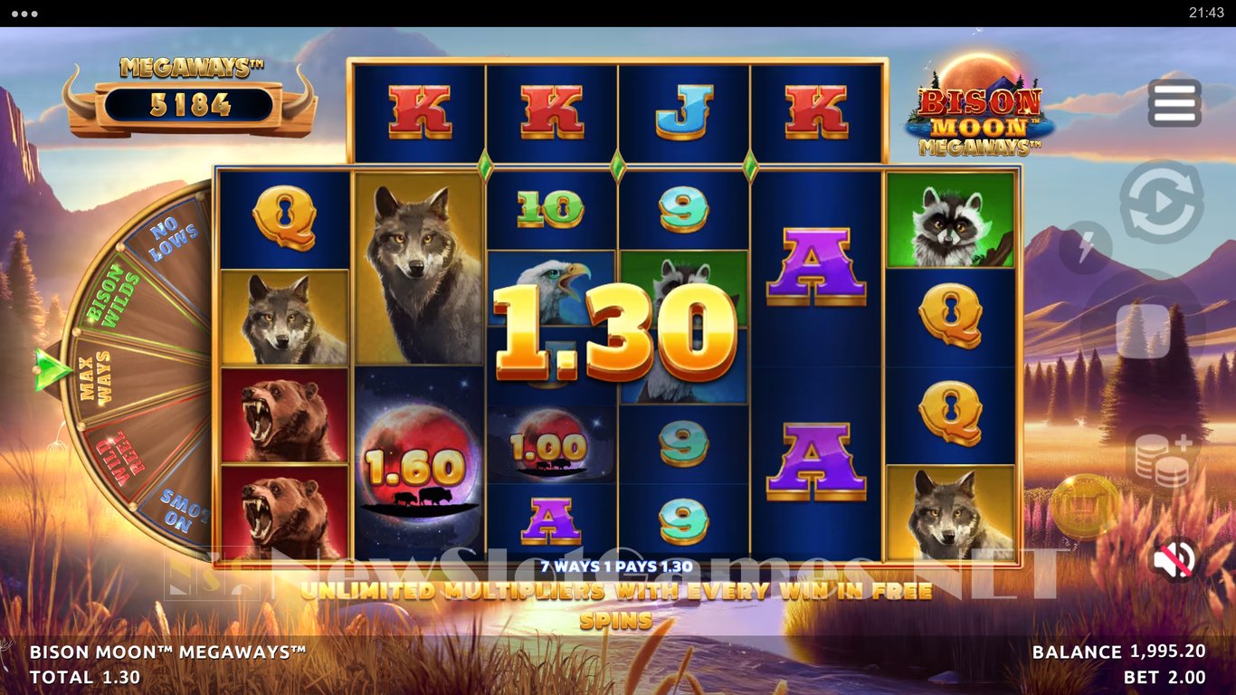 Bison Moon Megaways Slot Slot Image in Demo - pic. 9