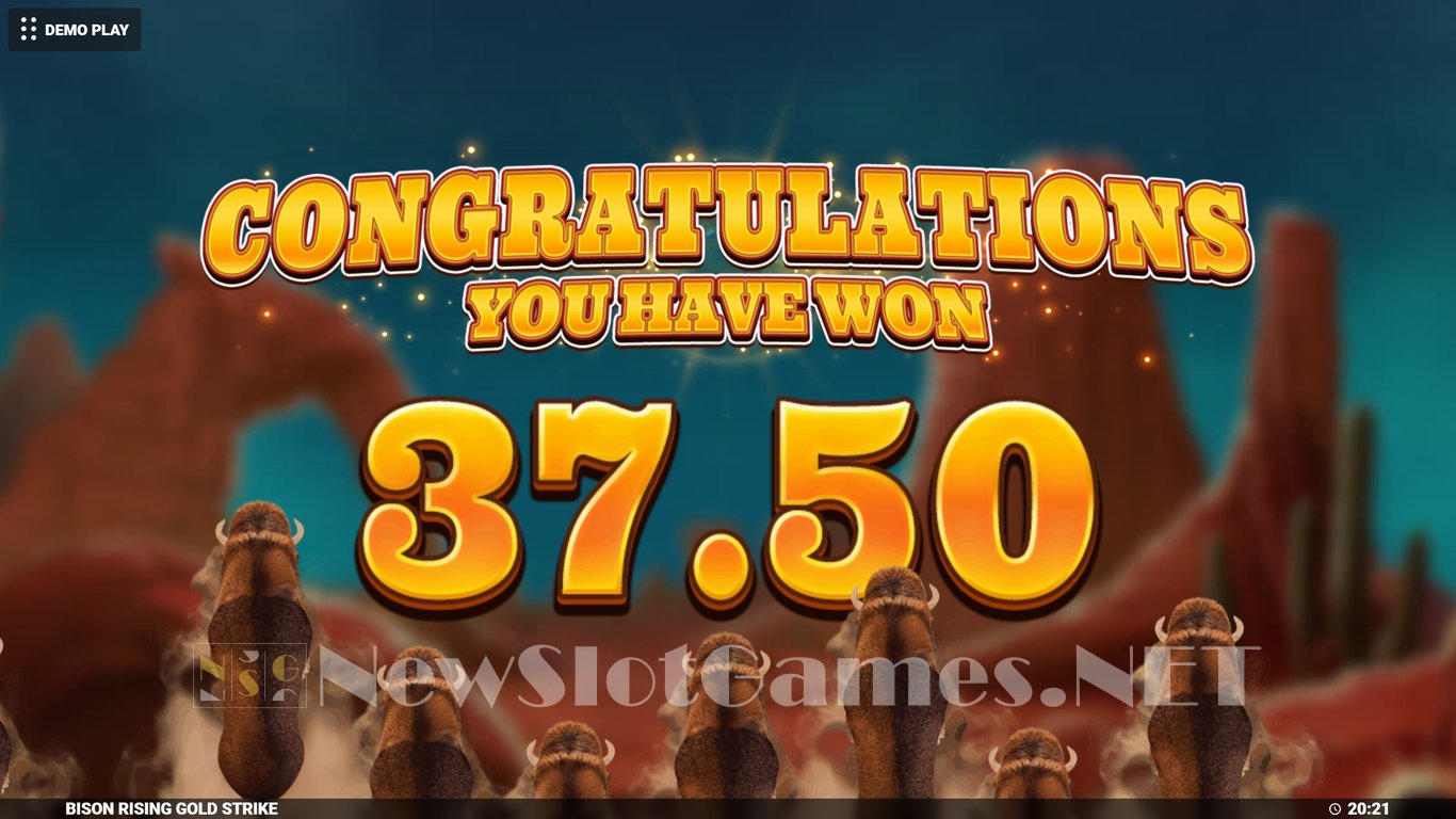 Bison Rising Gold Strike Slot Slot Image in Demo - pic. 10