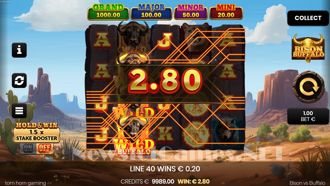 Bison vs Buffalo Slot Slot Image in Demo - pic. 4