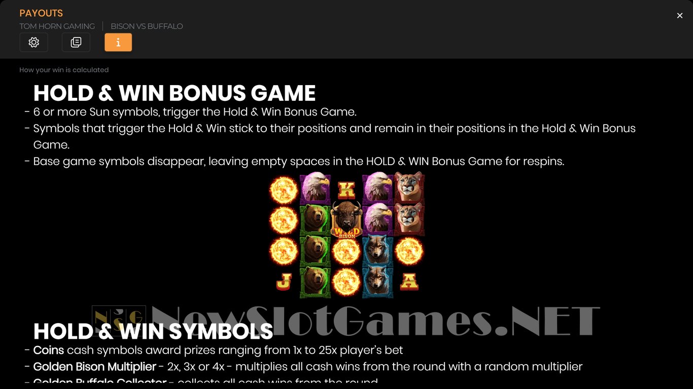 Bison vs Buffalo Slot Slot Image in Demo - pic. 6