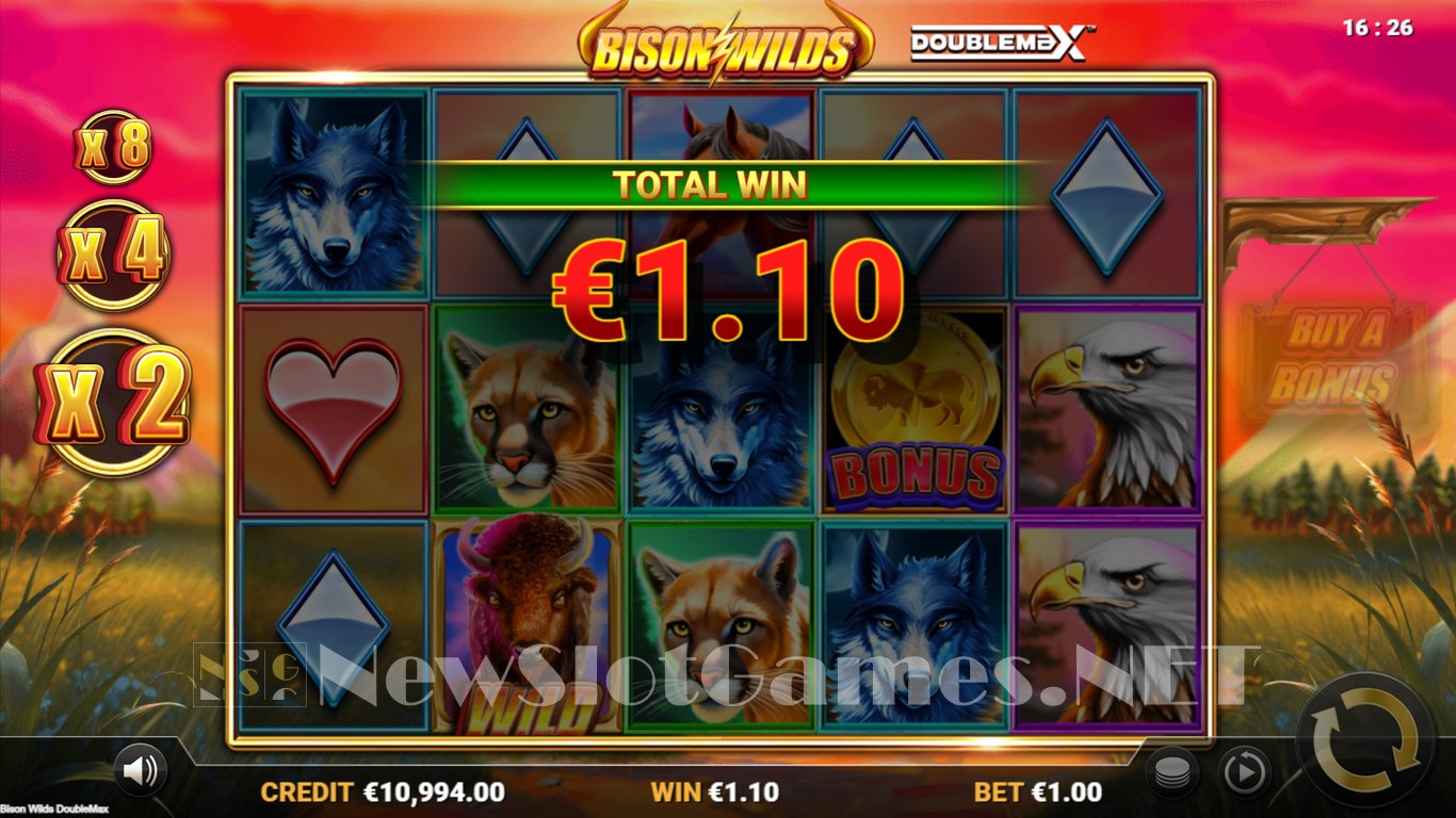 Bison Wilds DoubleMax Slot Slot Image in Demo - pic. 6