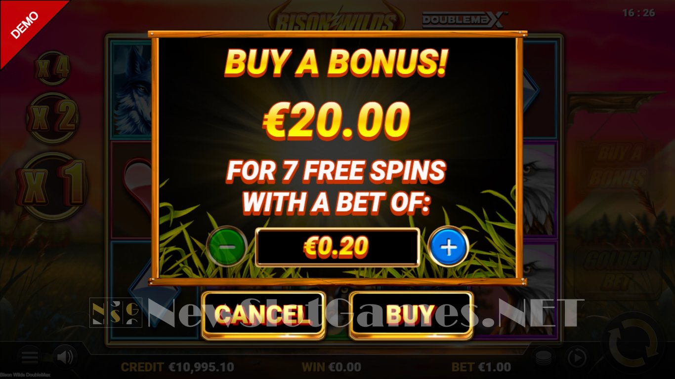 Bison Wilds DoubleMax Slot Slot Image in Demo - pic. 7