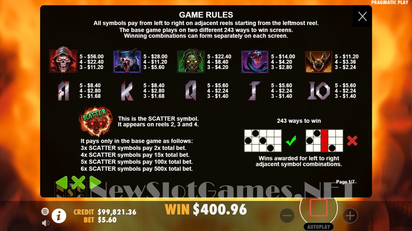 Blade & Fangs Slot Slot Image in Demo - pic. 11