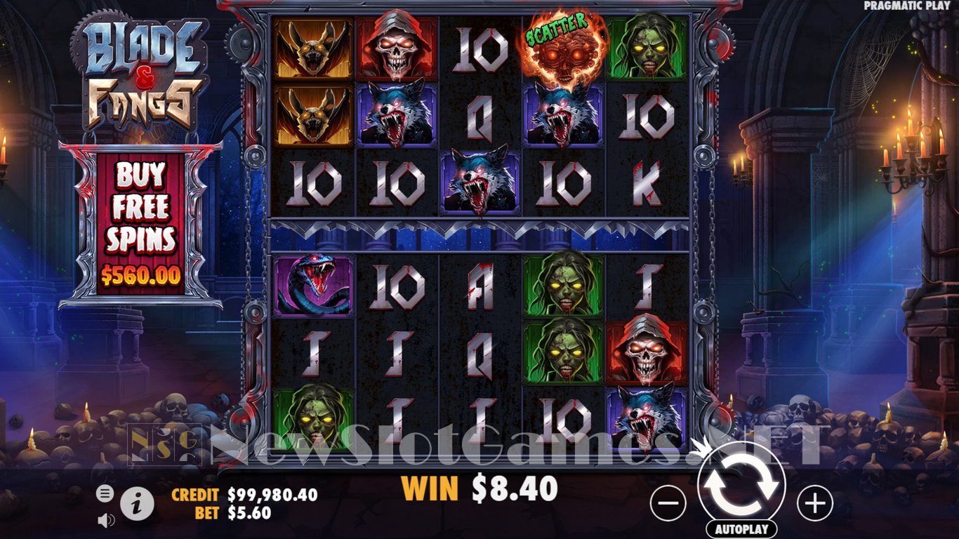 Blade & Fangs Slot Slot Image in Demo - pic. 2