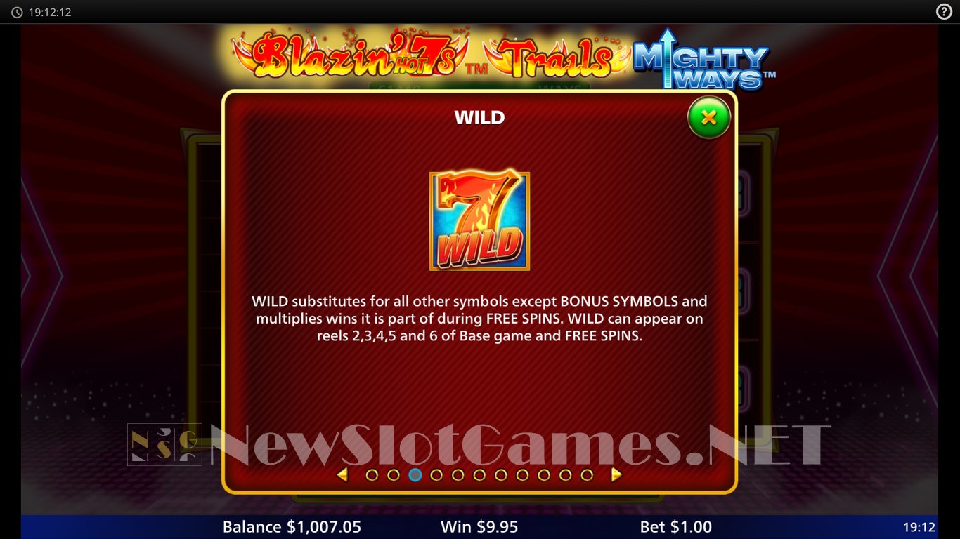 Blazin Hot 7s Trail Mighty Ways Slot Slot Image in Demo - pic. 10
