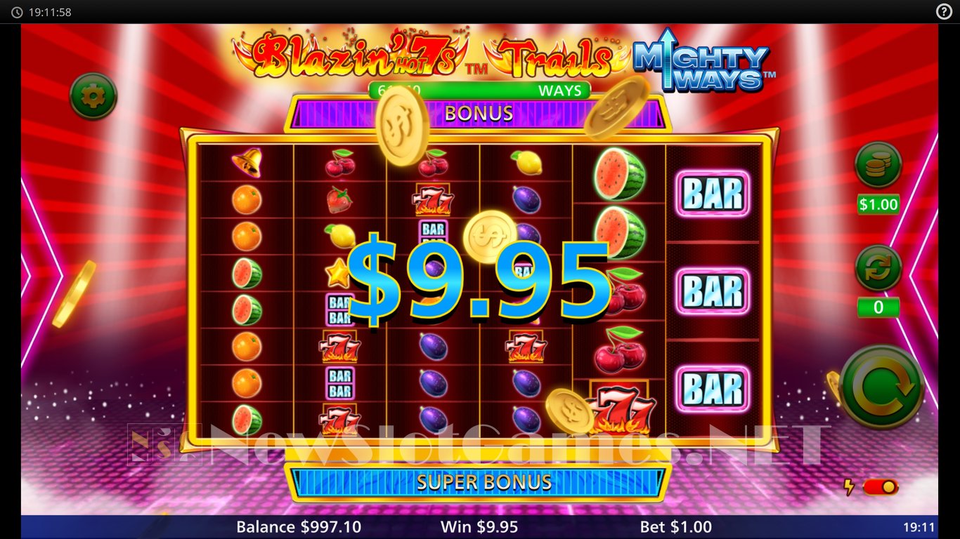 Blazin Hot 7s Trail Mighty Ways Slot Slot Image in Demo - pic. 7