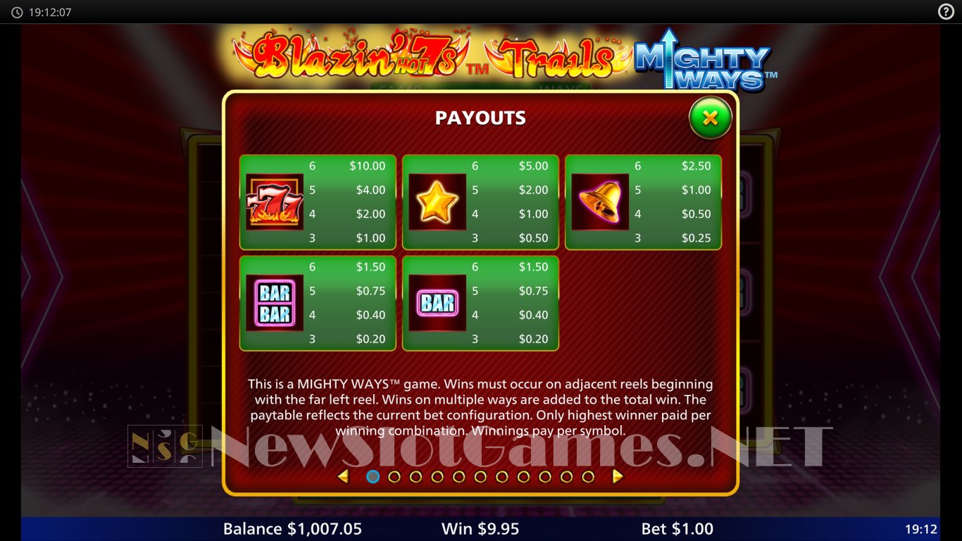 Blazin Hot 7s Trail Mighty Ways Slot Slot Image in Demo - pic. 8