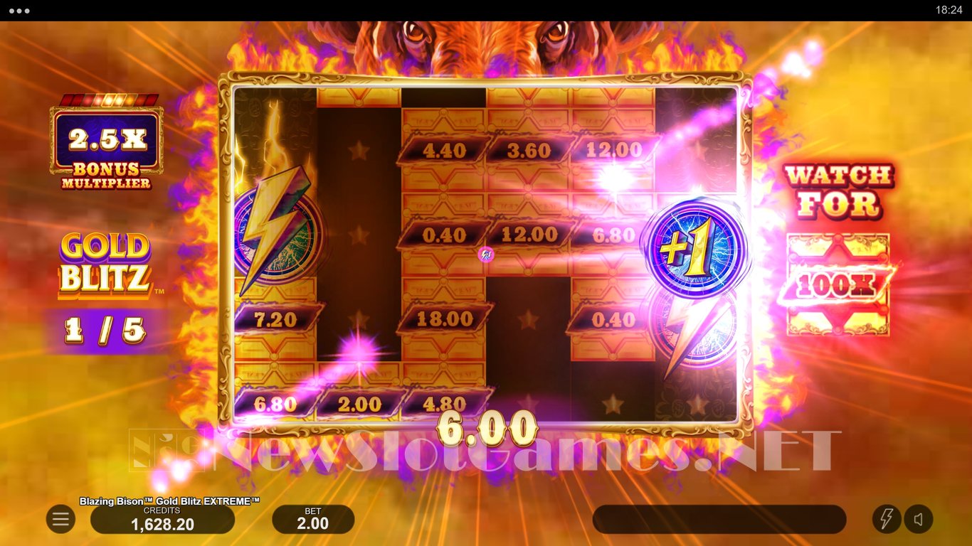Blazing Bison Gold Blitz Extreme Slot Slot Image in Demo - pic. 11