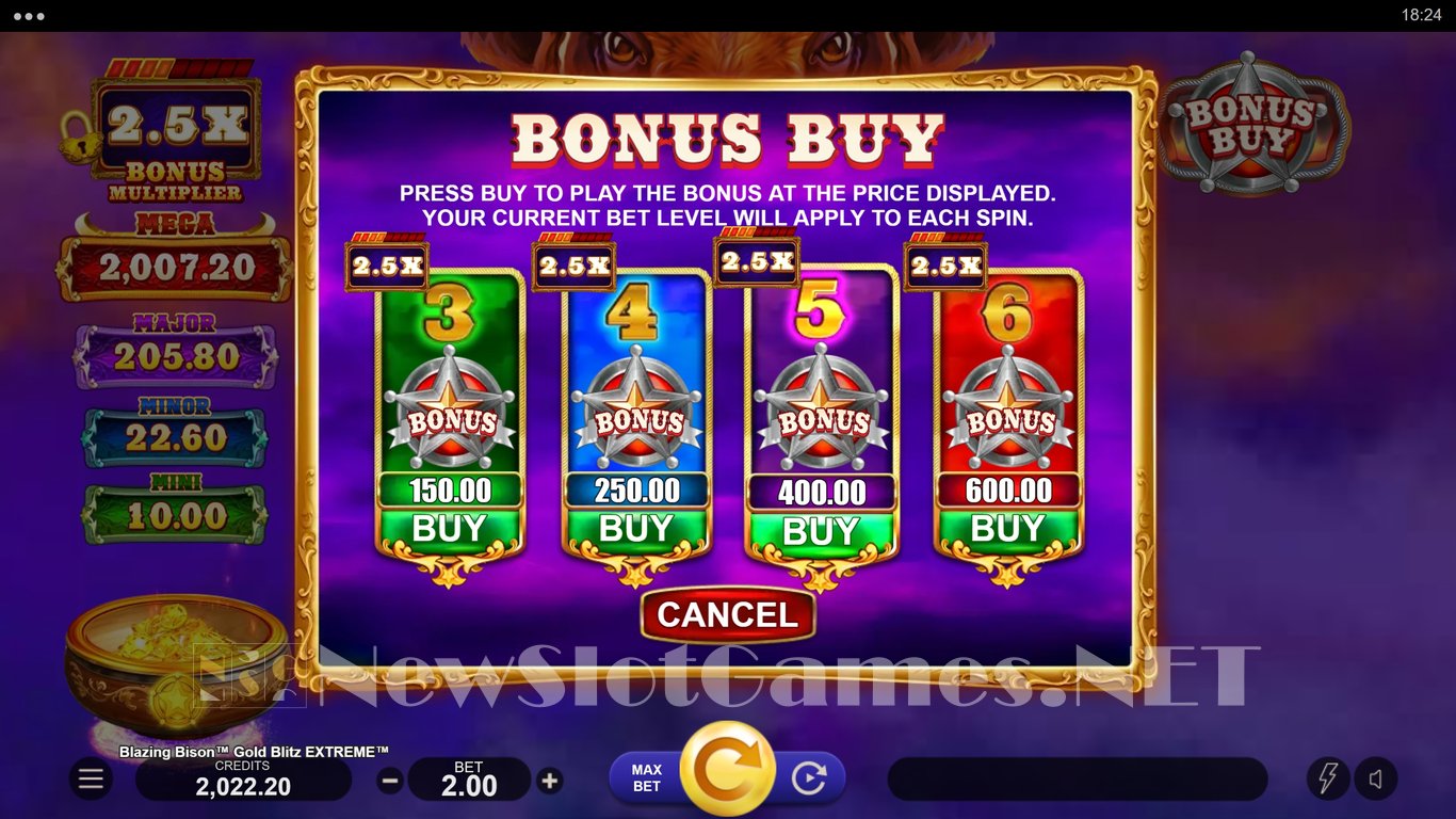 Blazing Bison Gold Blitz Extreme Slot Slot Image in Demo - pic. 7