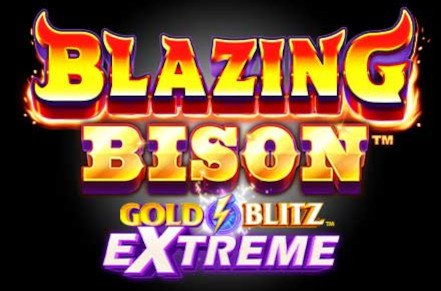Blazing Bison Gold Blitz Extreme Slot Logo