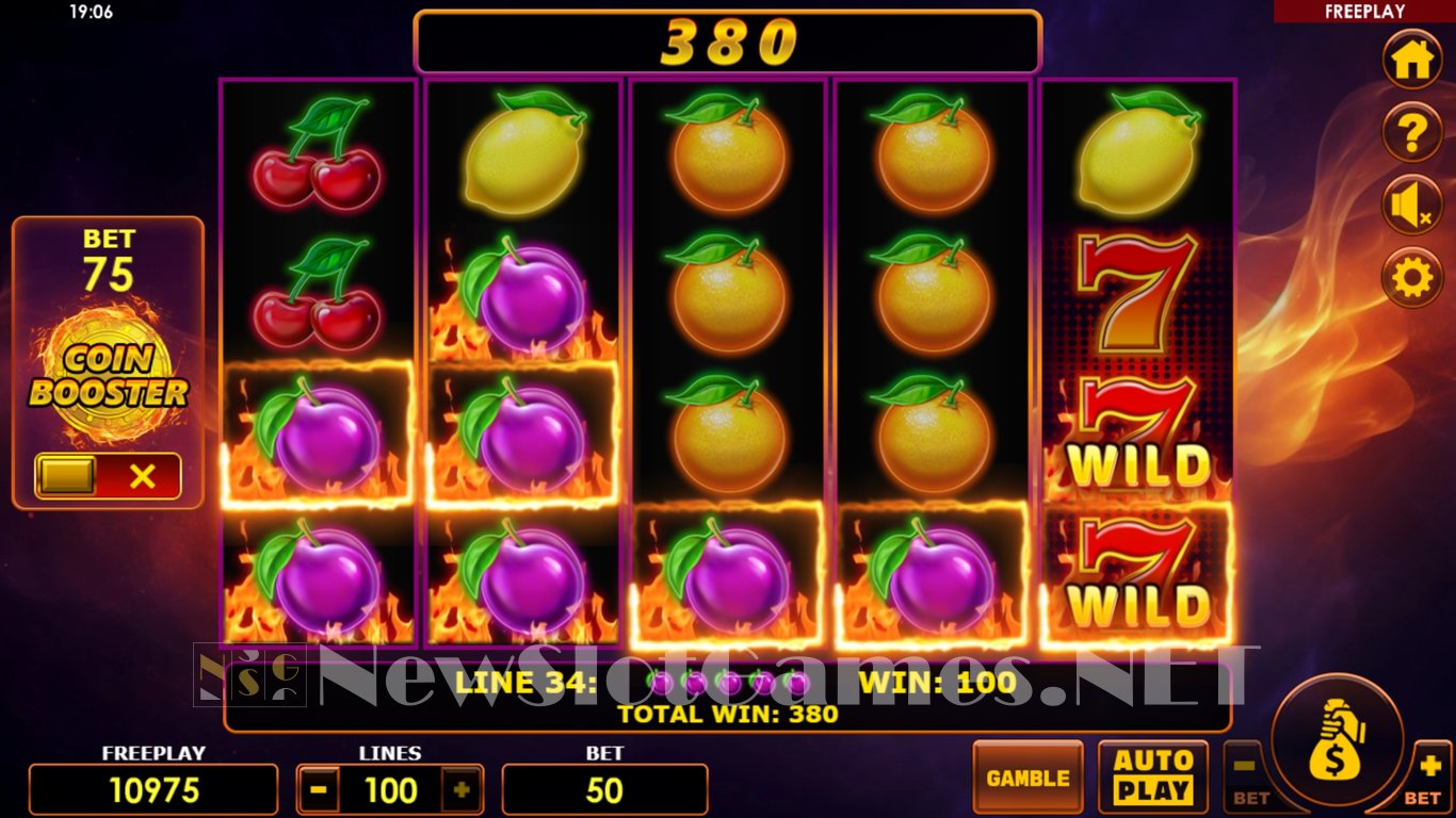 Blazing Coins 100 Slot Slot Image in Demo - pic. 4