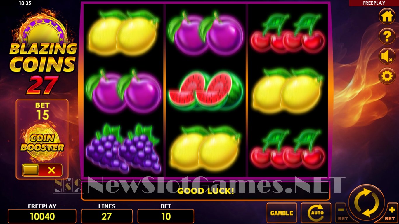 Blazing Coins 27 Slot Slot Image in Demo - pic. 3