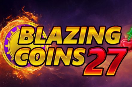 Blazing Coins 27 Slot Logo