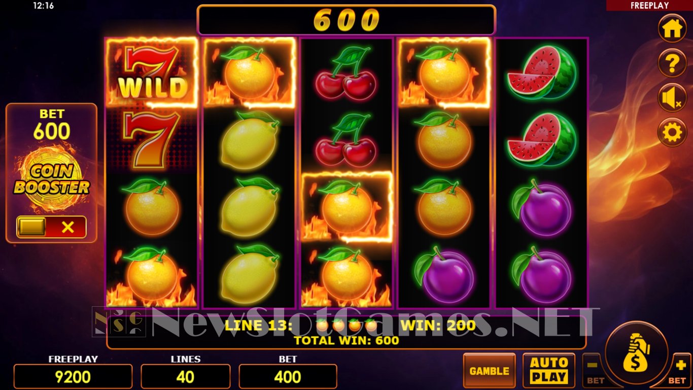 Blazing Coins 40 Slot Slot Image in Demo - pic. 2