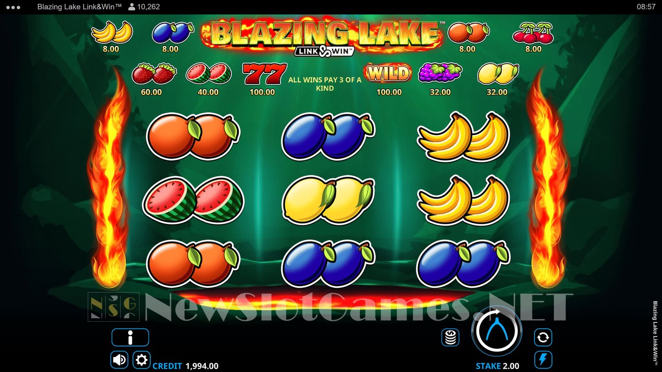 Blazing Lake Link & Win Slot Slot Image in Demo - pic. 2