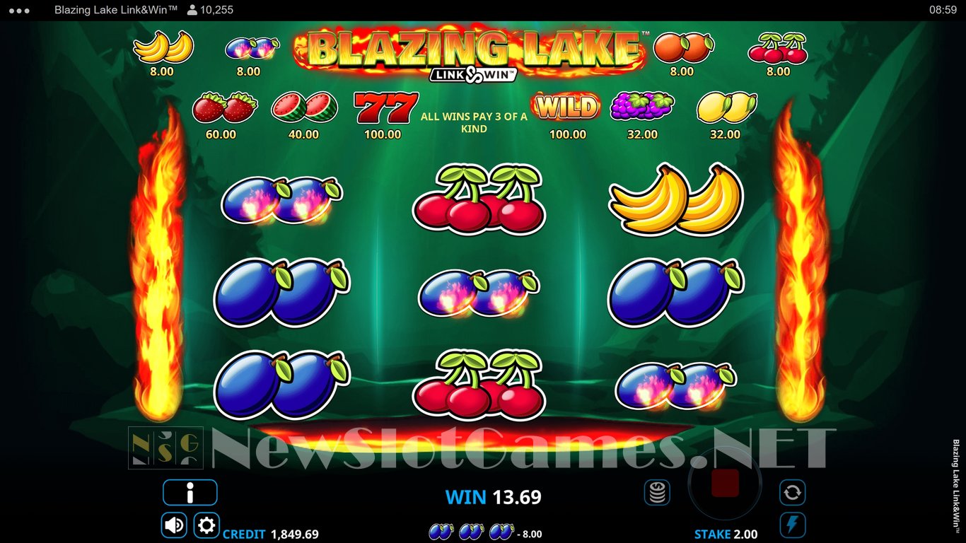 Blazing Lake Link & Win Slot Slot Image in Demo - pic. 4