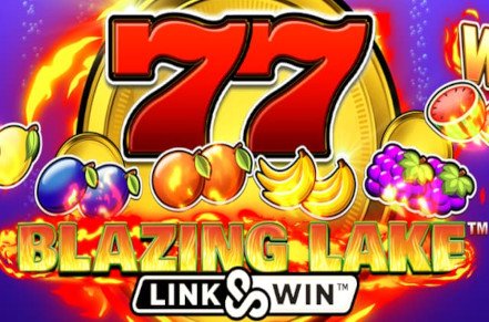 Blazing Lake Link & Win Slot Logo