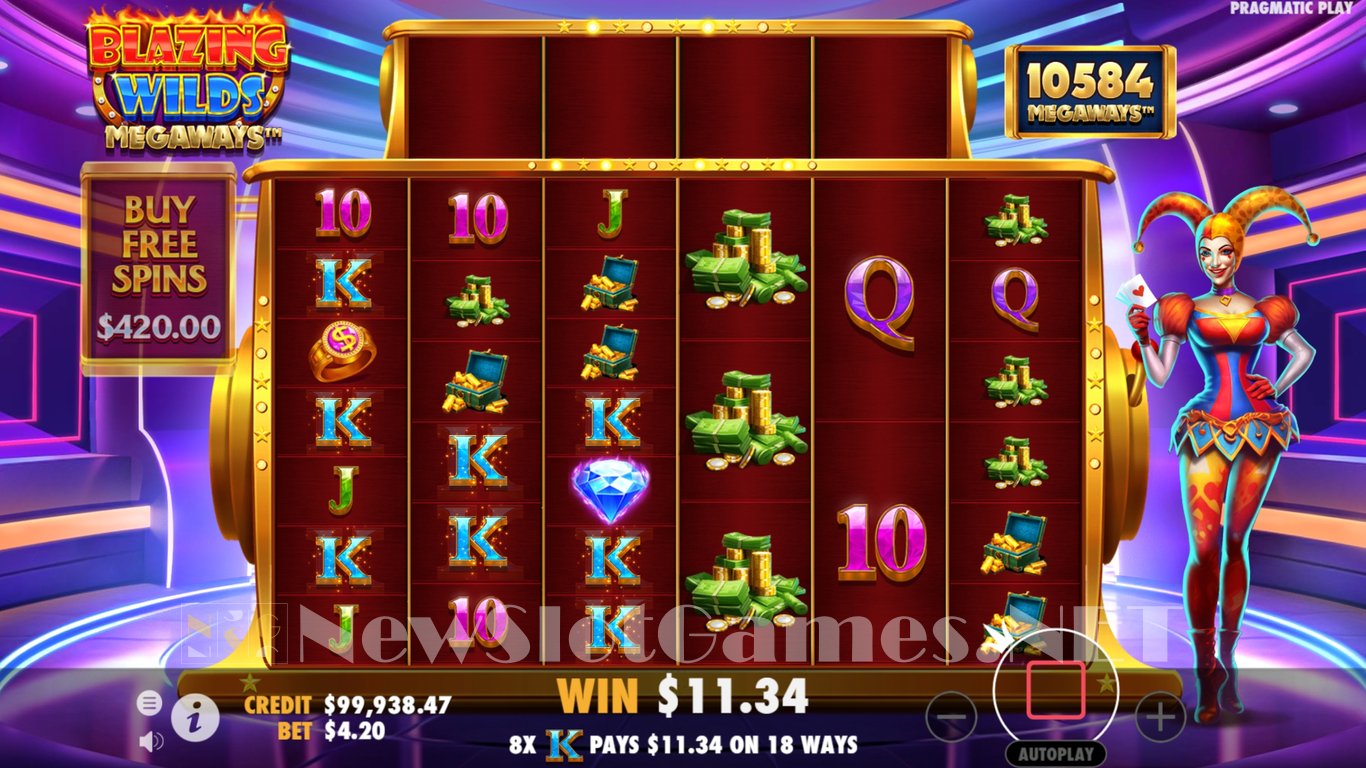 Blazing Wilds Megaways Slot Slot Image in Demo - pic. 4