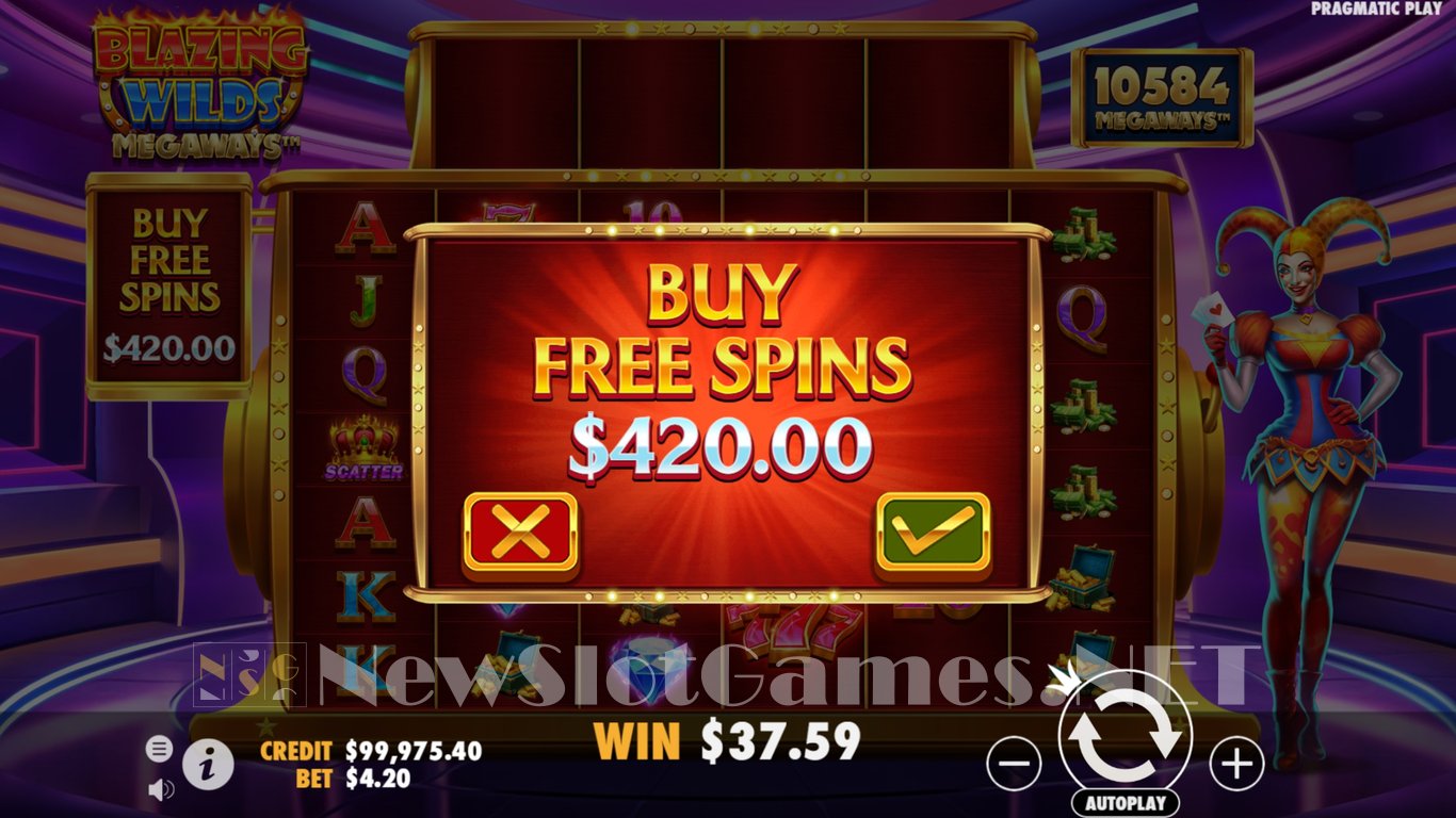 Blazing Wilds Megaways Slot Slot Image in Demo - pic. 6