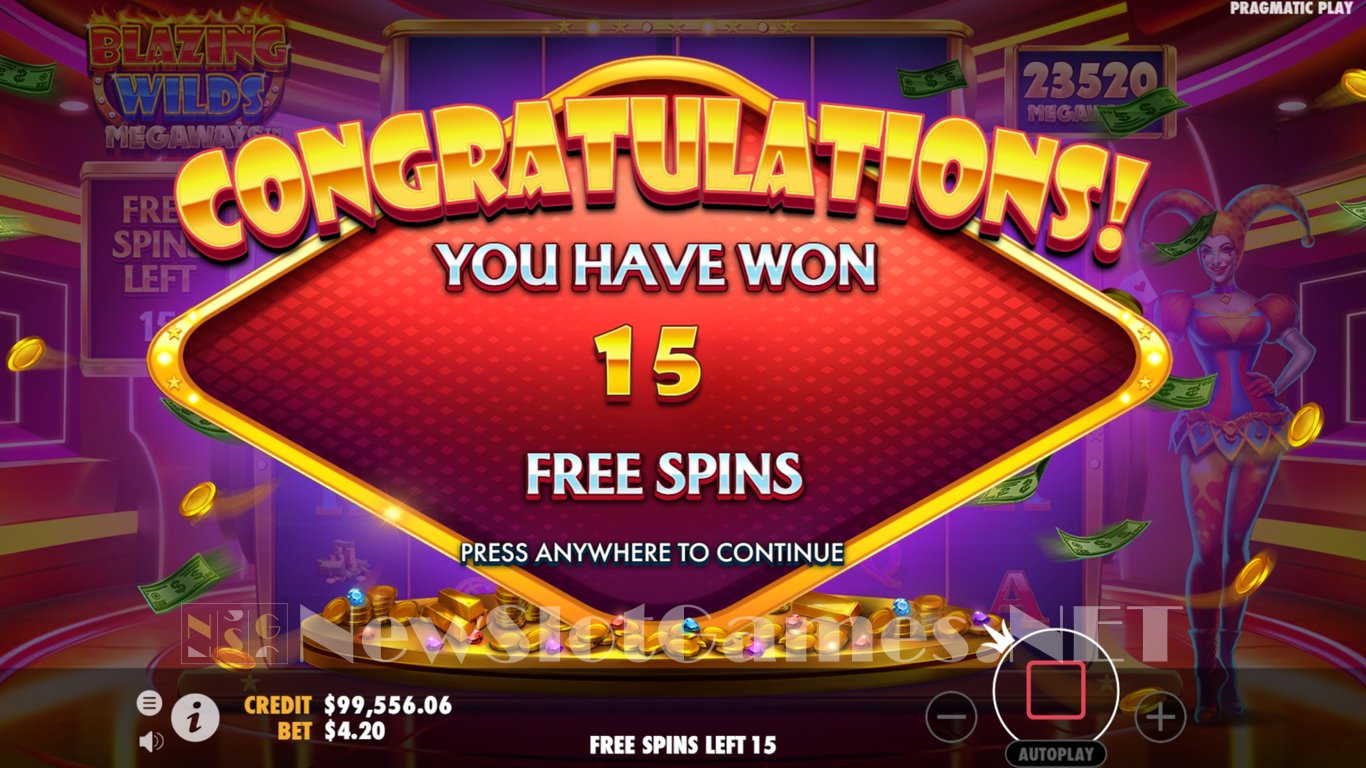 Blazing Wilds Megaways Slot Slot Image in Demo - pic. 8