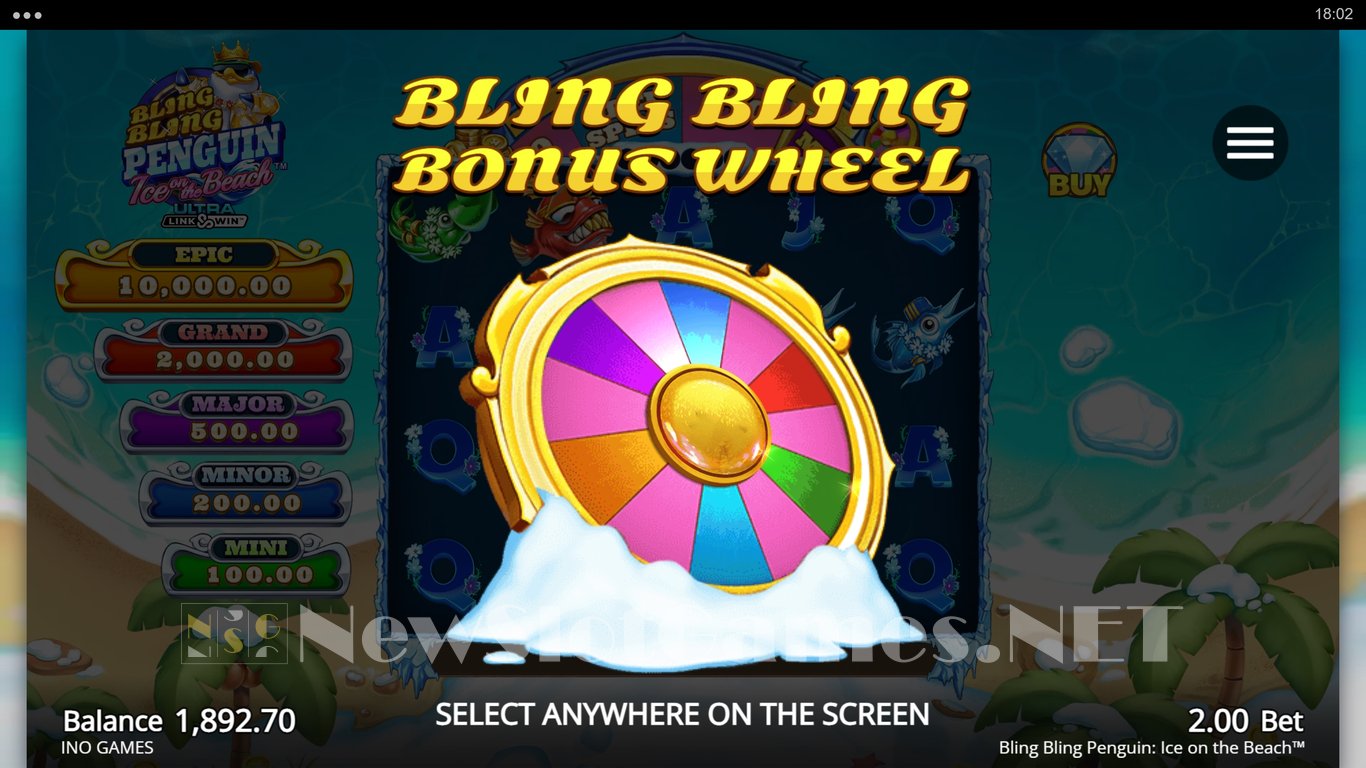 Bling Bling Penguin Ice On The Beach Slot Slot Image in Demo - pic. 7