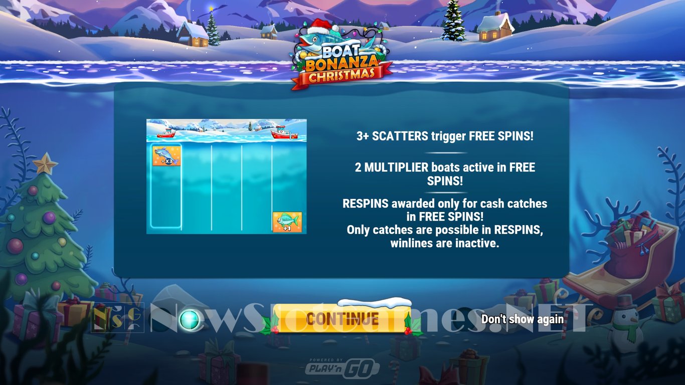 Boat Bonanza Christmas Slot Demo Image
