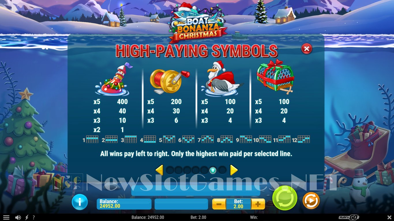 Boat Bonanza Christmas Slot Slot Image in Demo - pic. 10