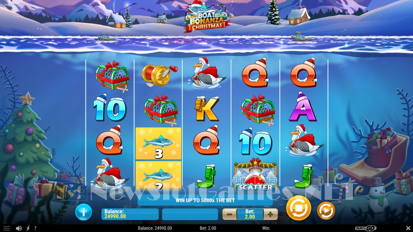 Boat Bonanza Christmas Slot Slot Image in Demo - pic. 5