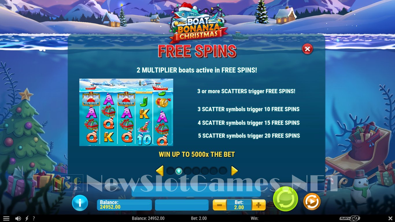 Boat Bonanza Christmas Slot Slot Image in Demo - pic. 9