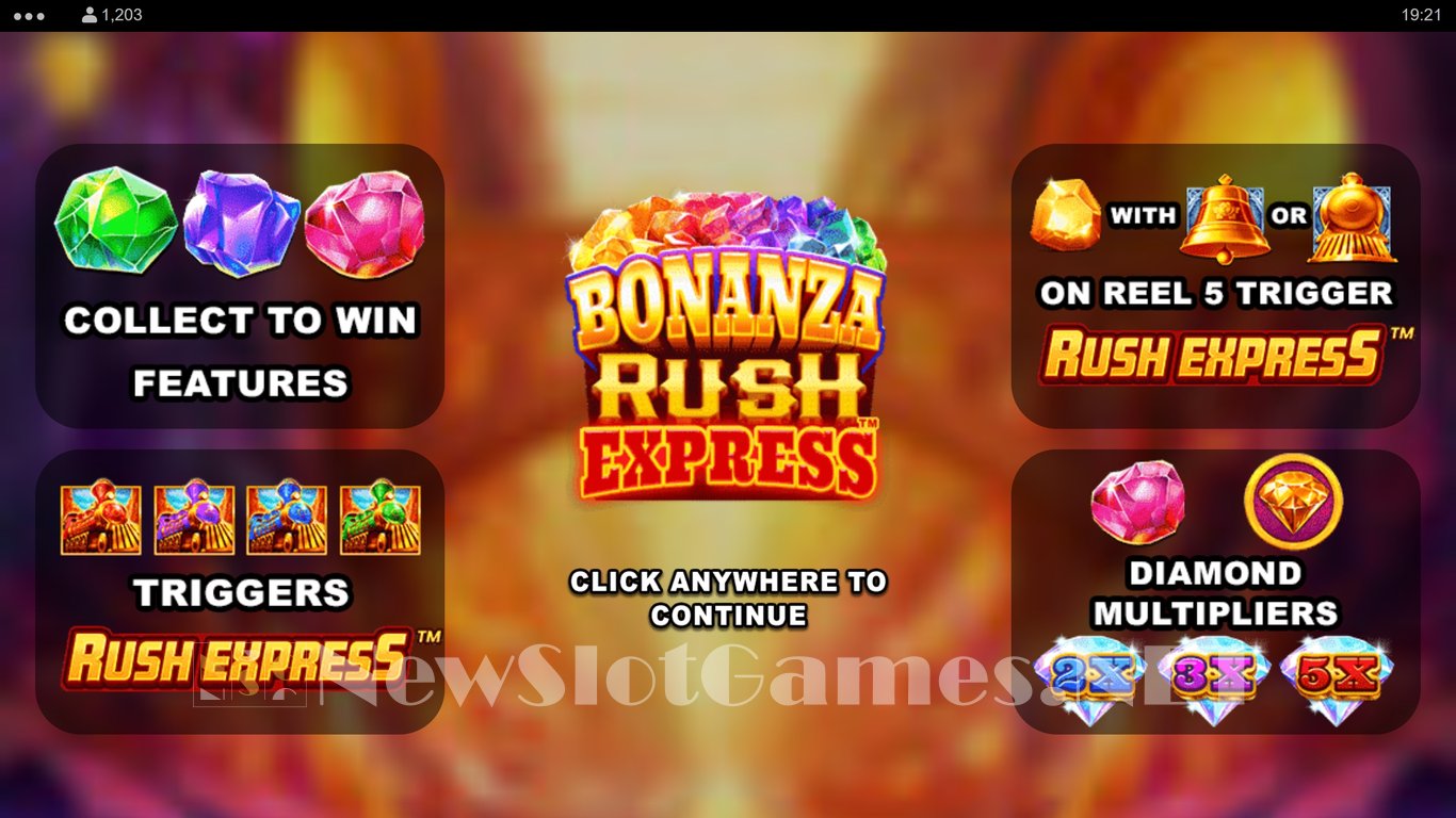 Bonanza Rush Express Slot Demo Image