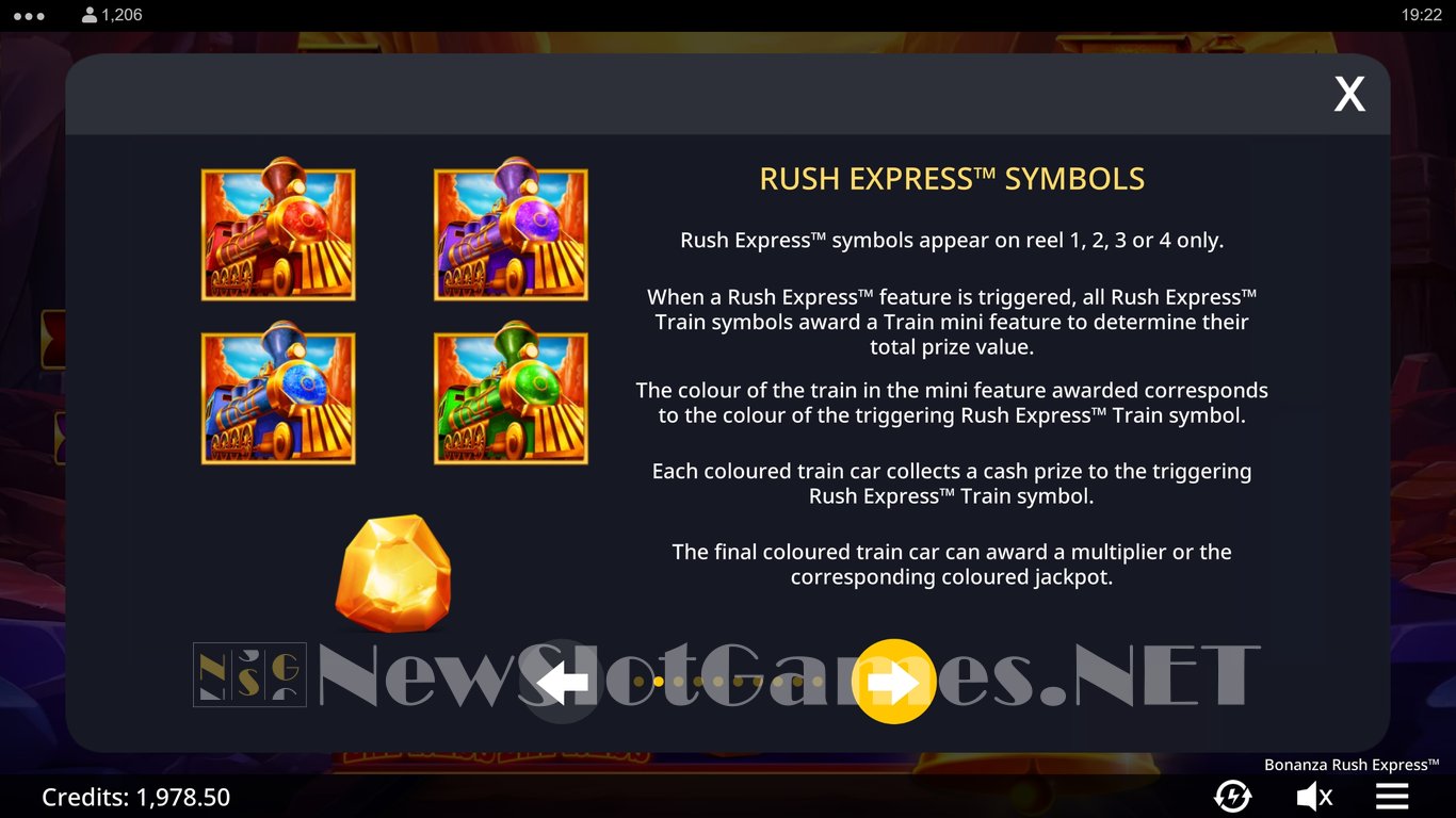 Bonanza Rush Express Slot Slot Image in Demo - pic. 10
