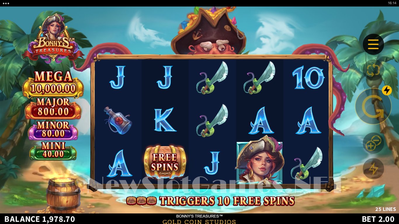 Bonnys Treasures Slot Slot Image in Demo - pic. 2