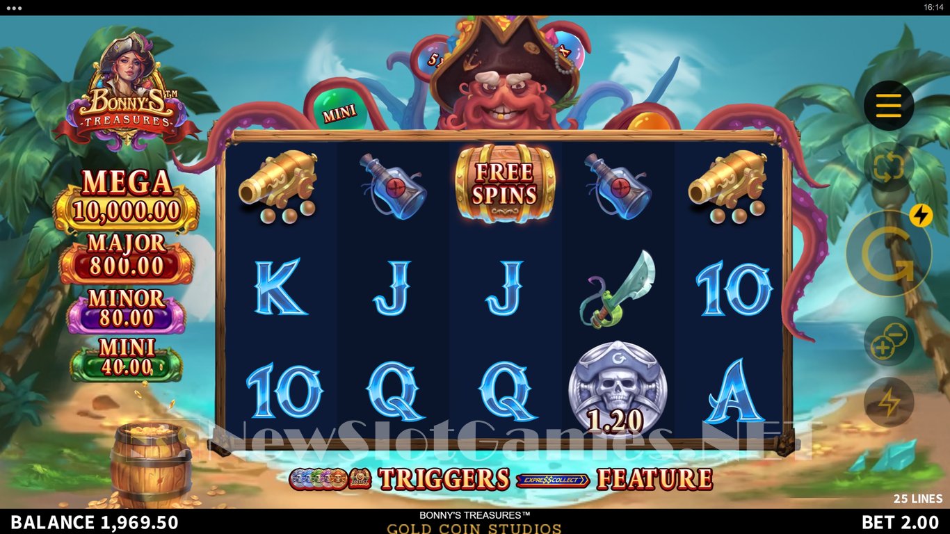 Bonnys Treasures Slot Slot Image in Demo - pic. 5