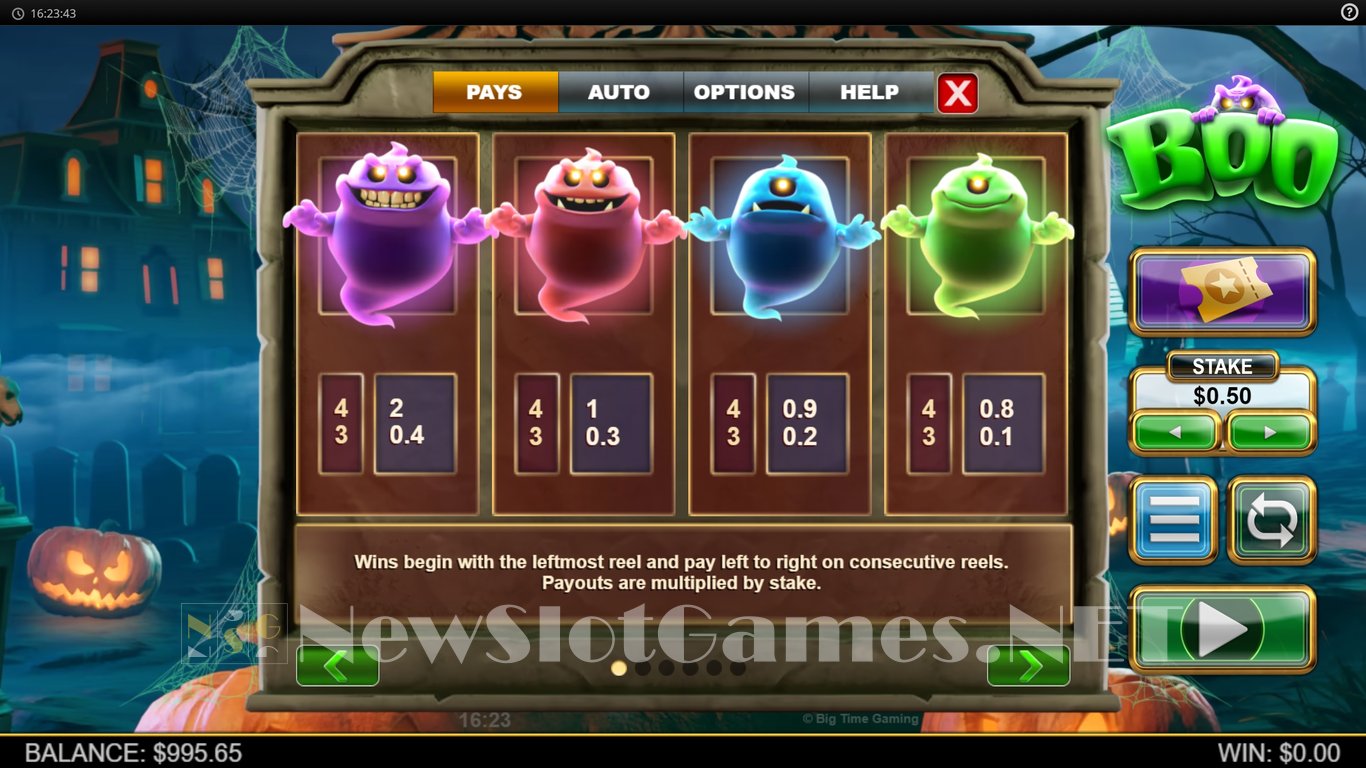 Boo Slot Slot Image in Demo - pic. 7