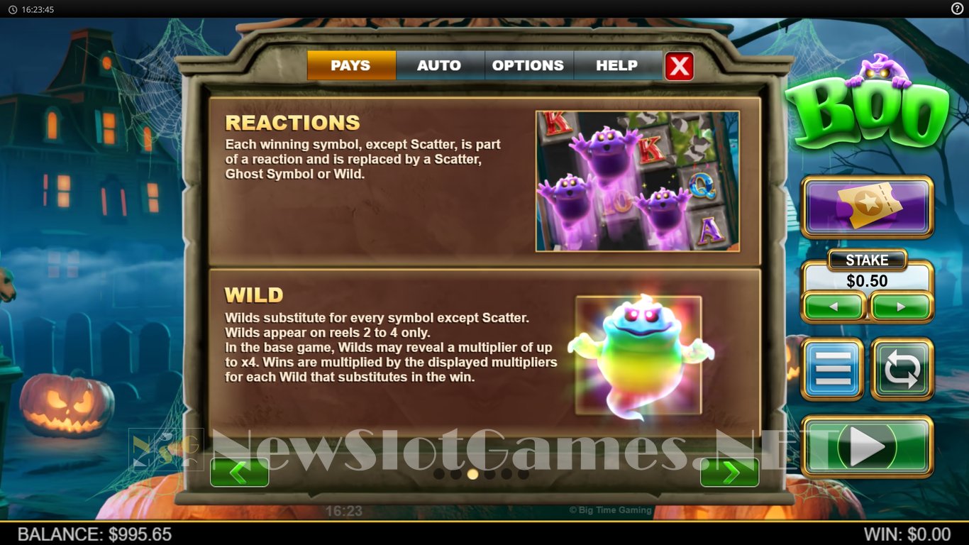 Boo Slot Slot Image in Demo - pic. 8