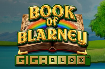 Book of Blarney GigaBlox Slot Logo
