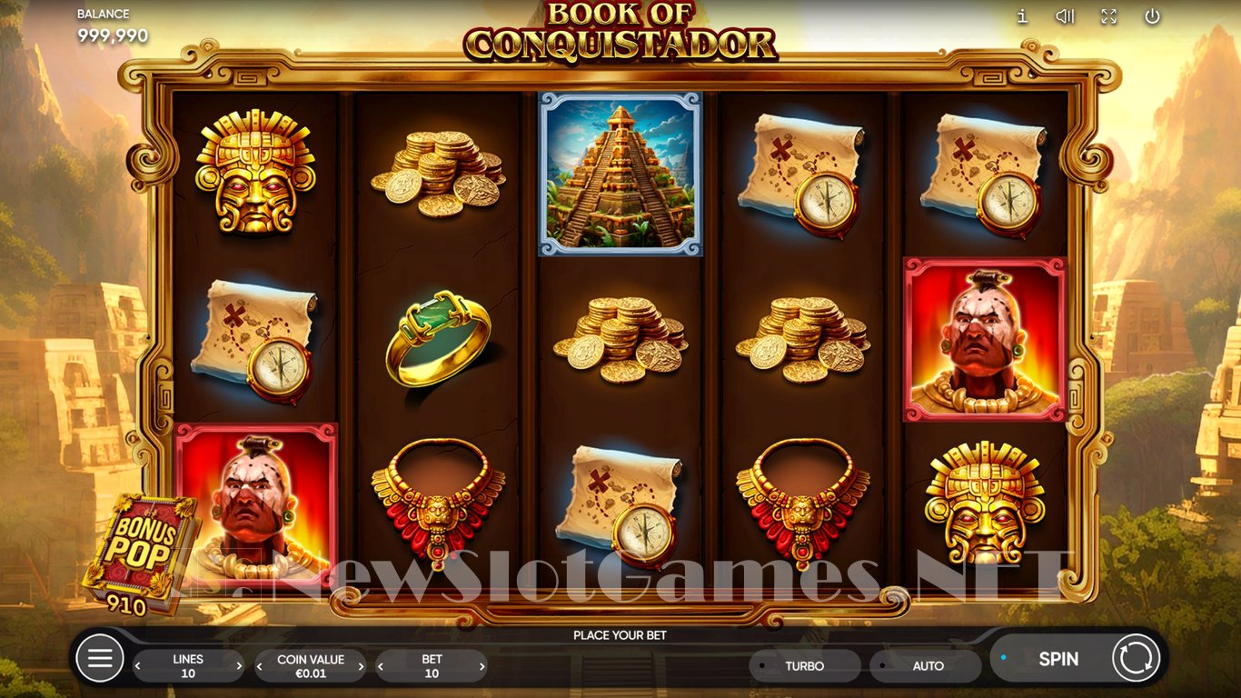 Book of Conquistador Slot Demo Image