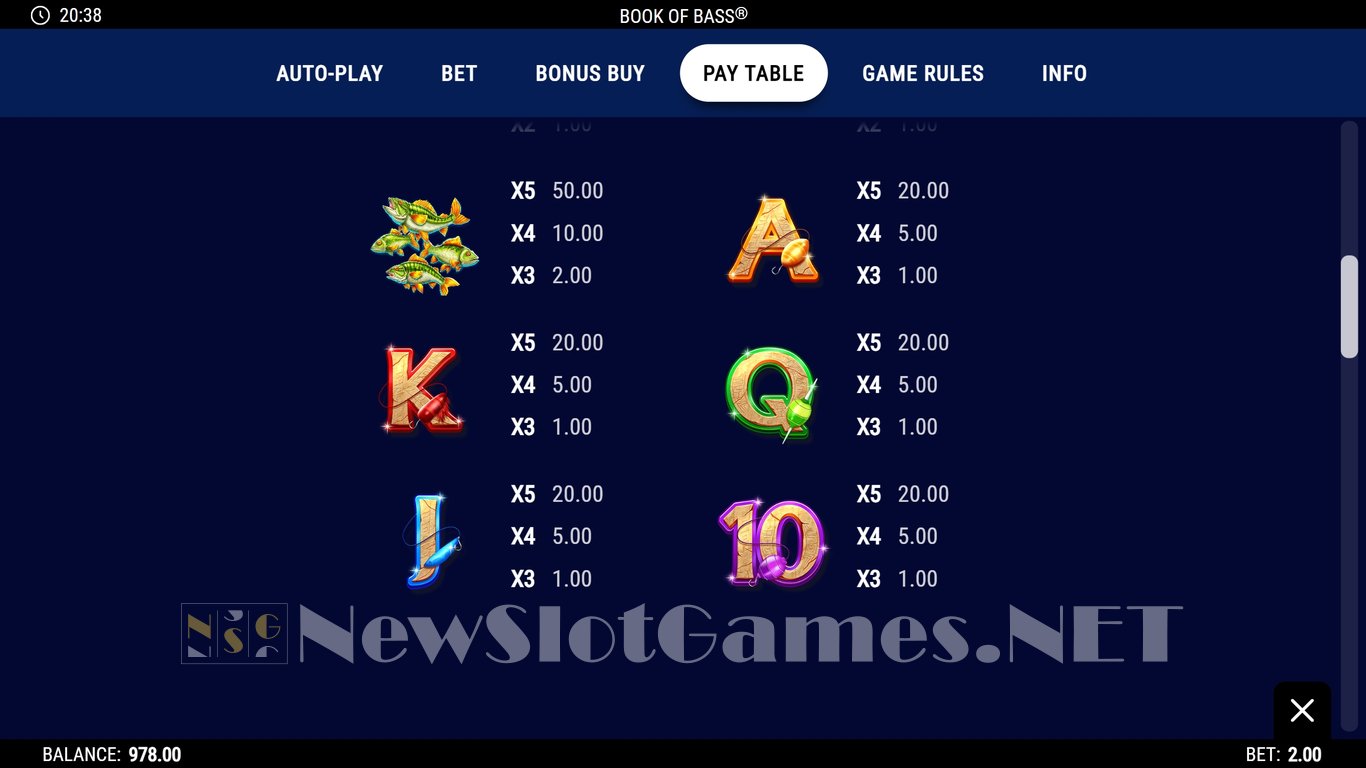 Book of Bass Slot Slot Image in Demo - pic. 10